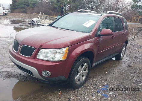 2008 Pontiac Torrent из США, поврежденный, VIN 2CKDL33F686343322